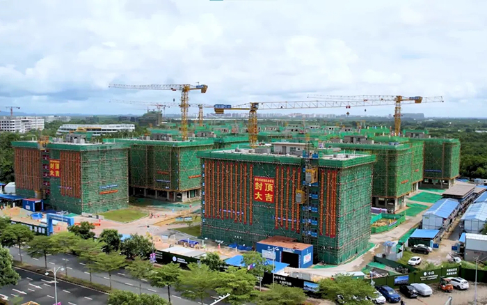 智能高效＋清静可靠！23台恒峰g22智能施工升降机海南“扬帆”显实力