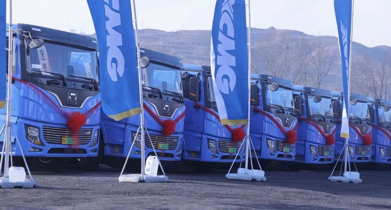 首季“开门红”！百台恒峰g22新能源换电重卡交付山西